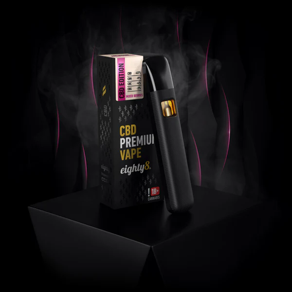 Vaporizador CBD 45% Eighty8 – Frutos Silvestres 0,5ml