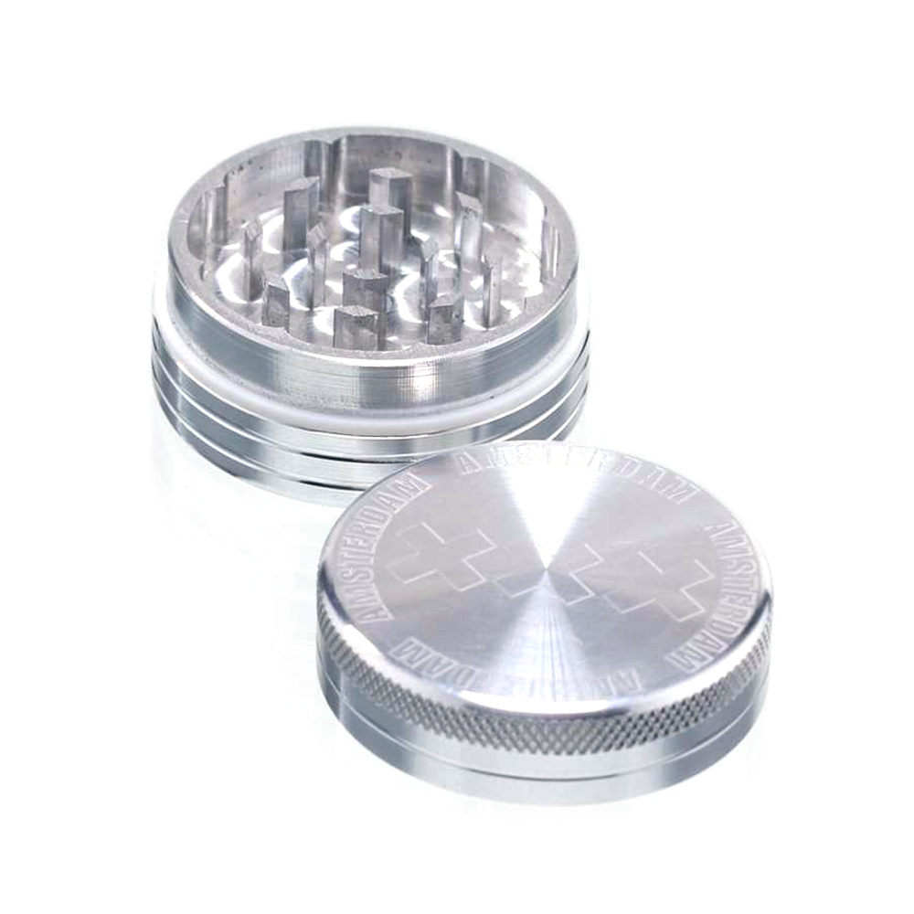 Alternative view of Grinder Amsterdam 2p 40mm Silver