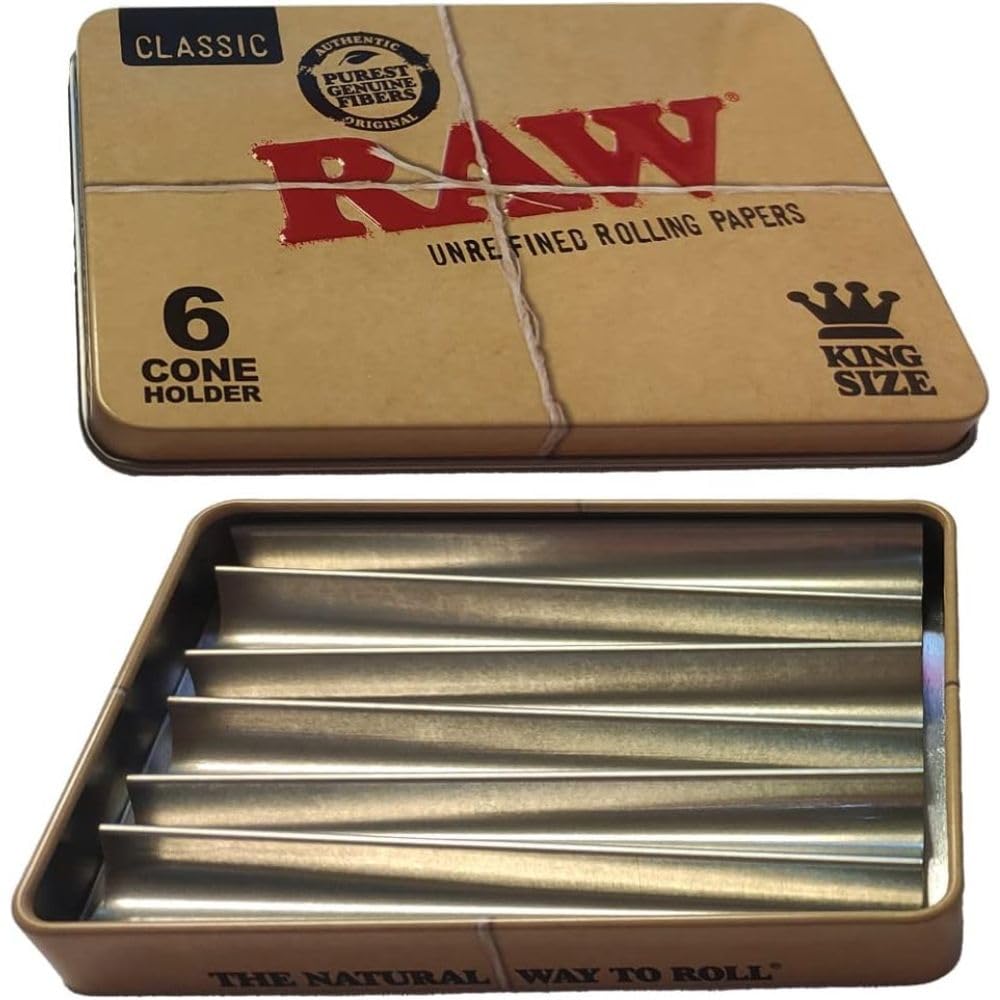 Caixa de Metal Raw 6 cones KS