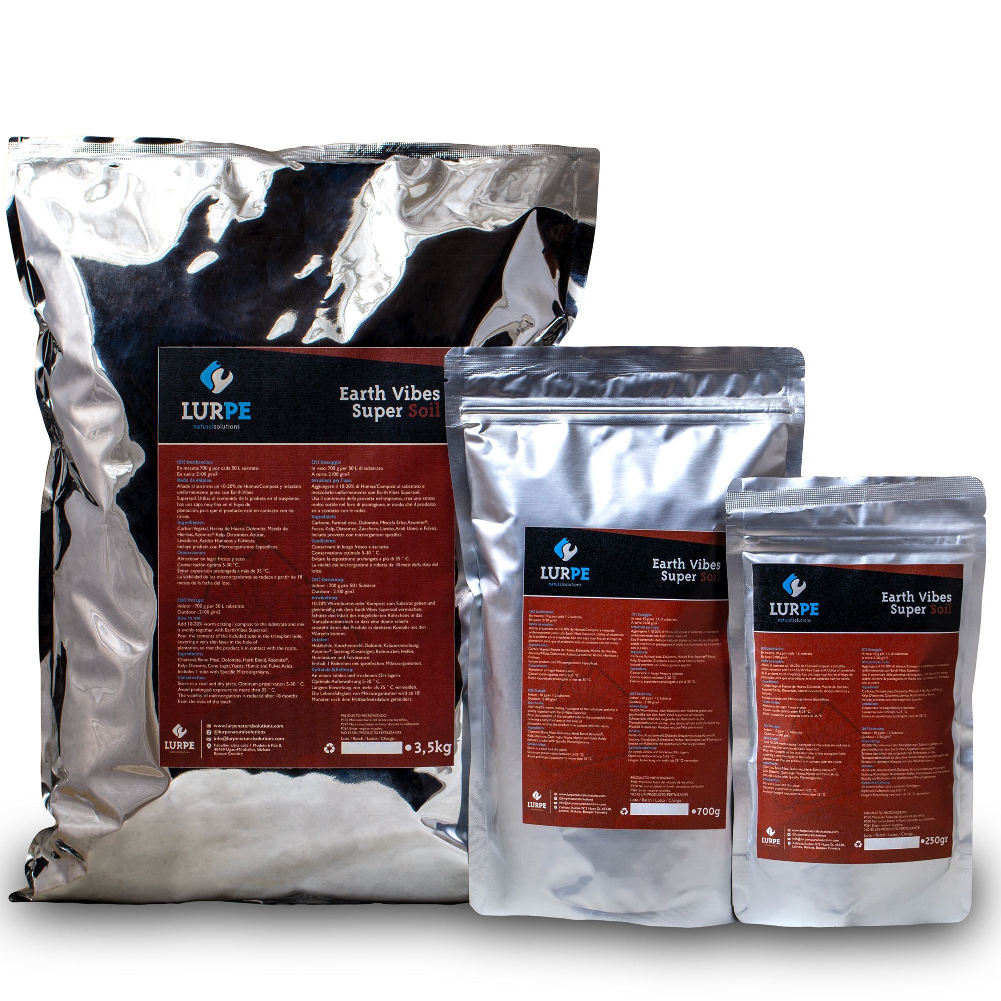 Earth Vibes Super Soil 250g – Lurpe