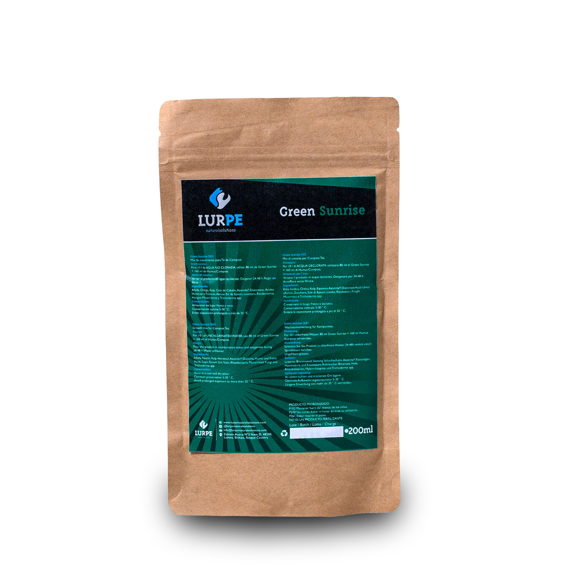 Green Sunrise 200ml – Lurpe