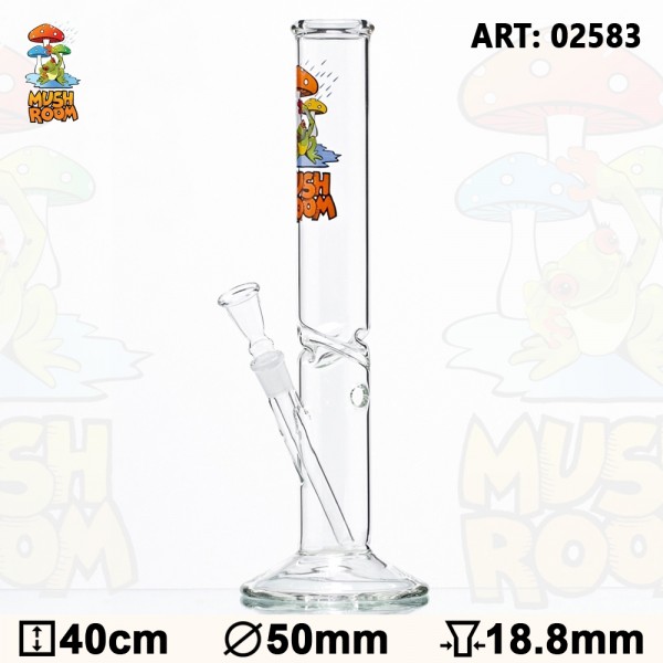Bong Mushroom with Frog