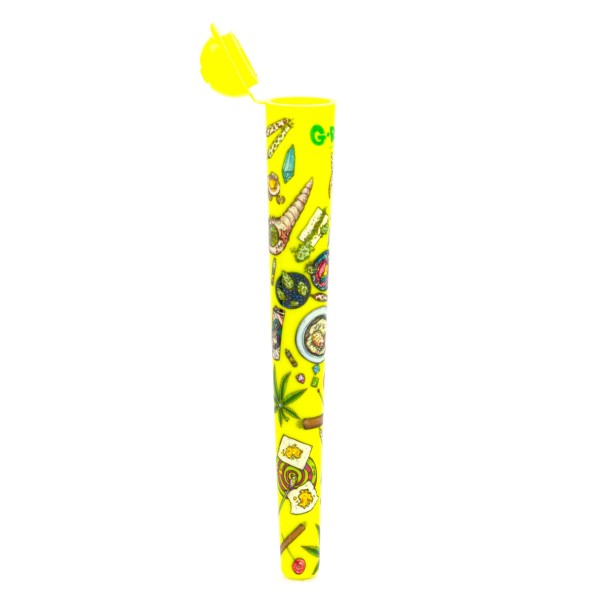 Tubo Porta-Cone Picnic Yellow (G-ROLLZ) 5 Tubo Porta-Cone Picnic Yellow (G-ROLLZ) - Image 3