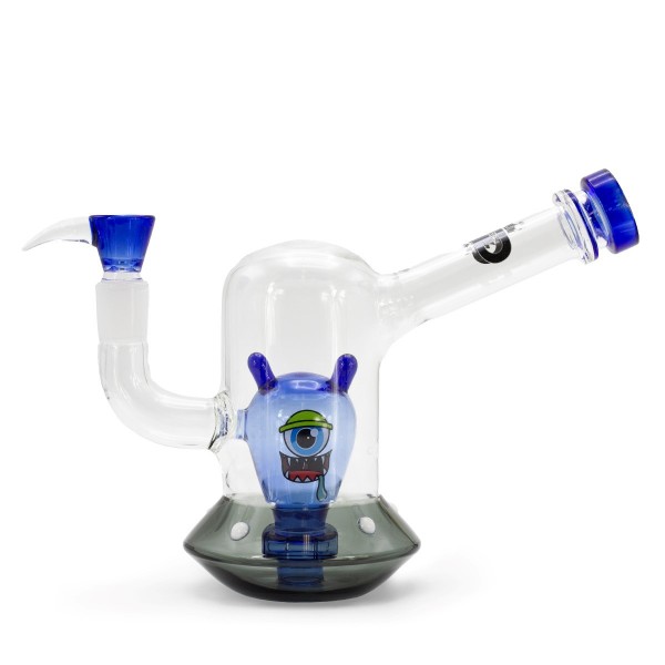 Bong Grace Glass Spaceship Alien Bong (Blue)