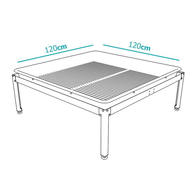 Alternative view of Suporte para mesa de cultivo 120 cm x 120 cm