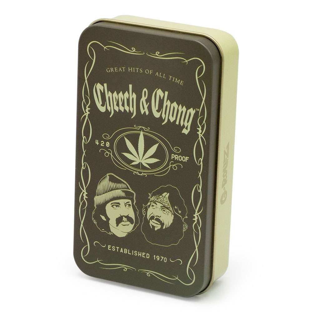 Caixa de metal 11.5 x 6.5 x 2 cm  Cheech & Chong CC3351C