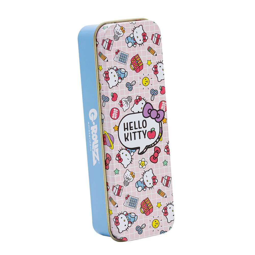 Caixa de Metal 12x4x2.5 cm Hello Kitty #1 HK3350S 3 Caixa de Metal 12x4x2.5 cm Hello Kitty #1 HK3350S