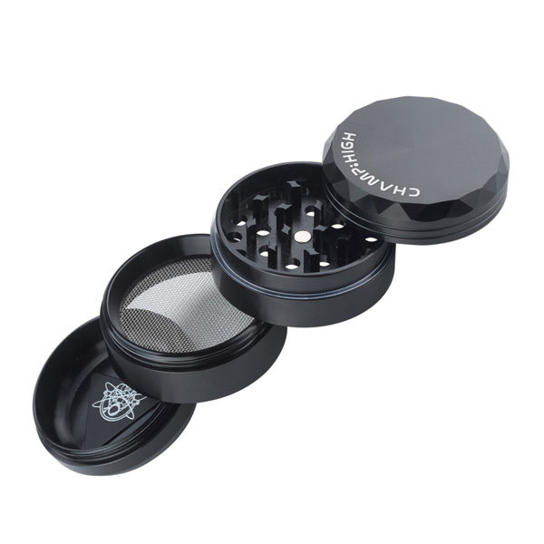 Alternative view of Grinder Aluminio "Rainbow Diamond" 4P 63mm (ChampHigh)