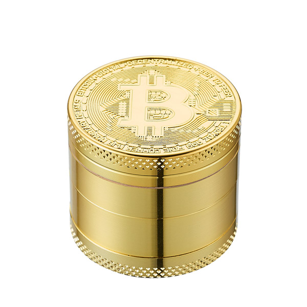 Grinder 4P Metal Bitcoin 40 mm