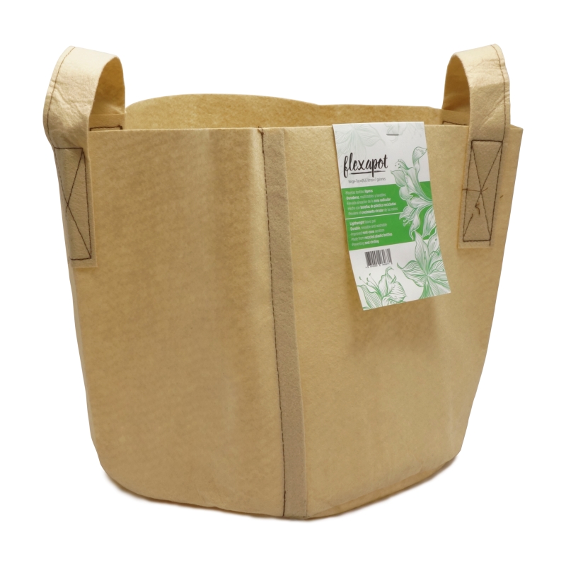 Vaso de Tecido  (25 L) (5 Gal.) (Flexapot) Bege