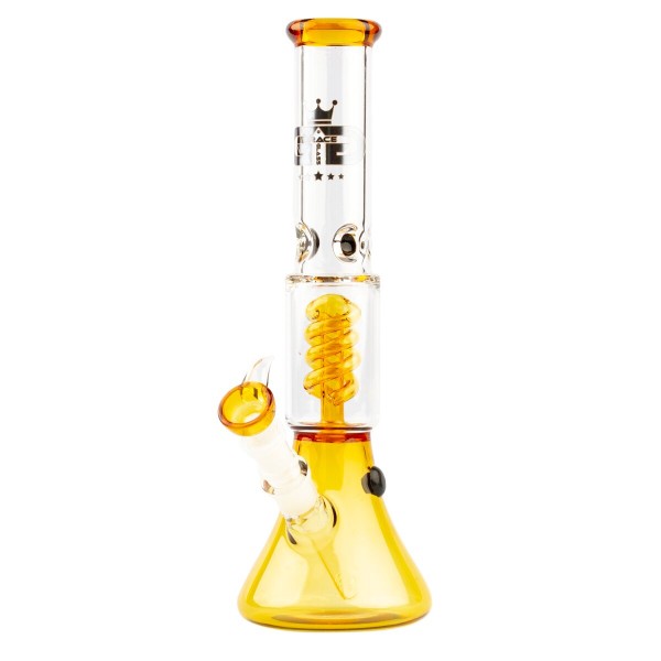 Bong de vidro Grace Glass Percolador Espiral 34.5 cm SG: 18.8 mm 5 mm  G2001U