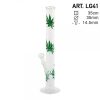 Bong de vidro Greenline H: 35 cm Ø 35 mm LG41 1