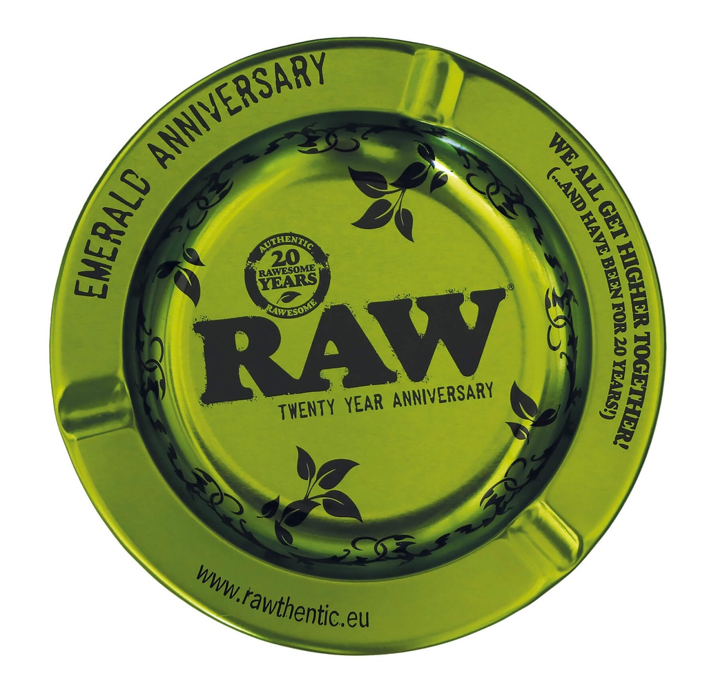 Cinzeiro de Metal Raw Emerald